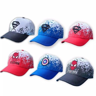 Topi anak laki laki karakter super hero | Topi spideman | Topi superman |Topi transformer | Topi capten America