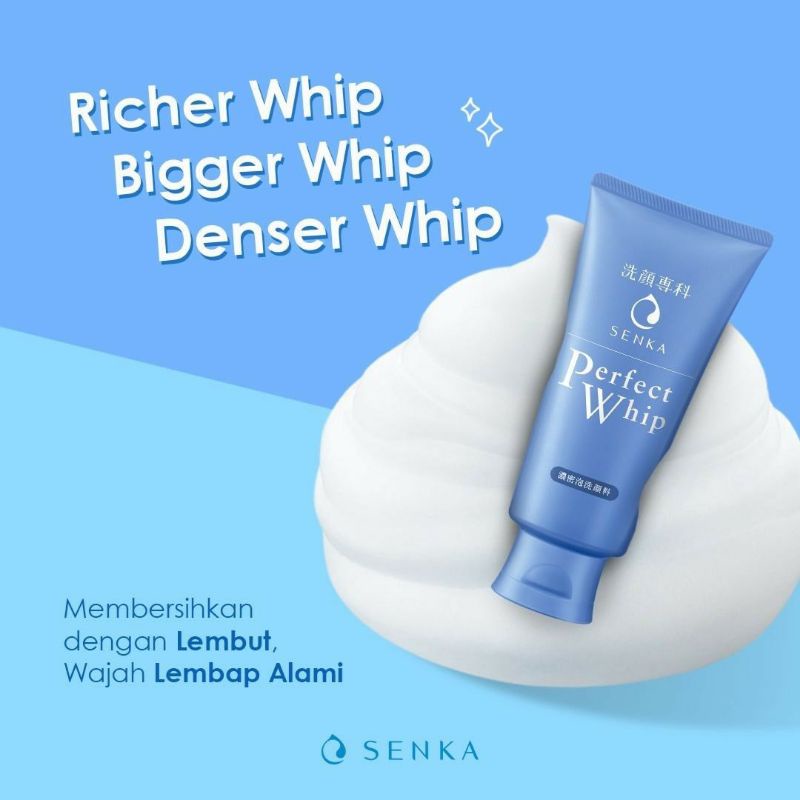 SENKA SHISHEIDO Perfect Whip | White Clay | Acne Care | Fresh