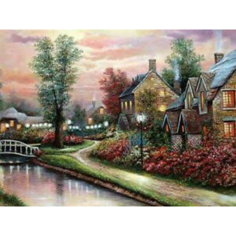 Puzzle 1500 pcs - Jigsaw puzzle 1500 pcs - Puzzle Tomax Sparkling Winter - jigsaw puzzle 1500