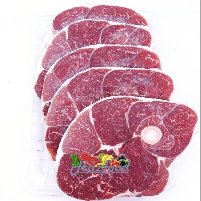 

LAMB LEG STEAK/DAGING PAHA DOMBA MUDA IMPORT AUS BONE IN +/-1KG