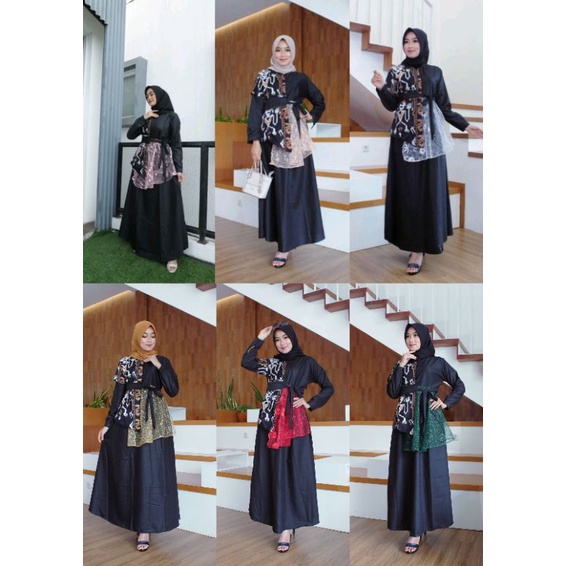 GAMIS TILE SONGKET TORAJA / GAMIS TENUN / GAMIS PESTA