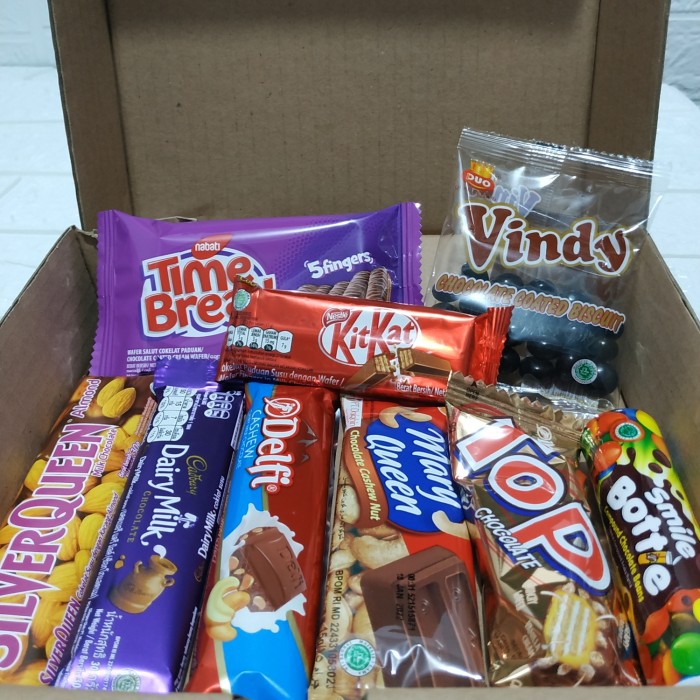 

KIRIMKADO.id- coklat lengkap murah kado silverqueen dairymilk delfi kitkat top .