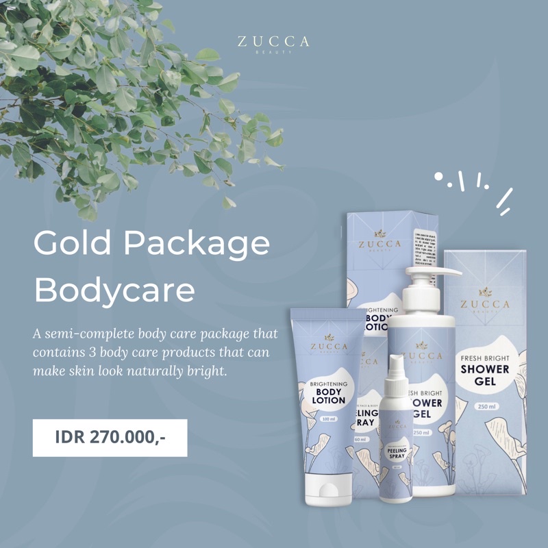 Paket Gold bodycare | ZUCCA BEAUTY