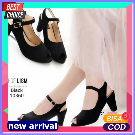 Monza Series Flat Dan Hight Hils 3Cm Dianarestu (Ready) Br712 High Heels Hak Tahu Landis Sandal Heel