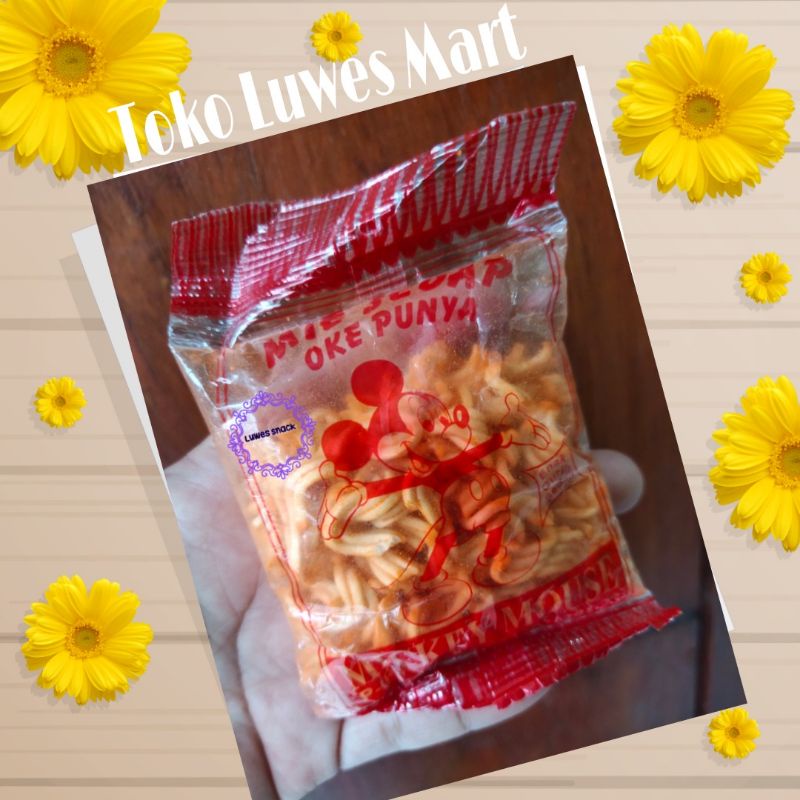 

Mie mickey mouse isi 10pcs-mie jadul-jajanan jadul-makanan ringan-snack jadul