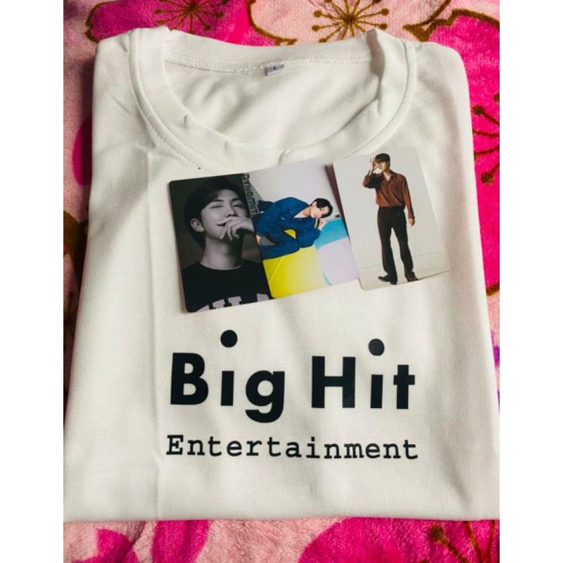 KAOS BTS BIGHIT dan PHOTOCARD