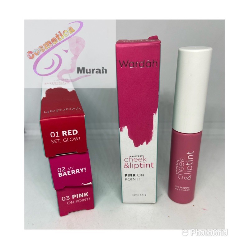 Wardah everyday cheek and lip tint || wardah liptint best seller