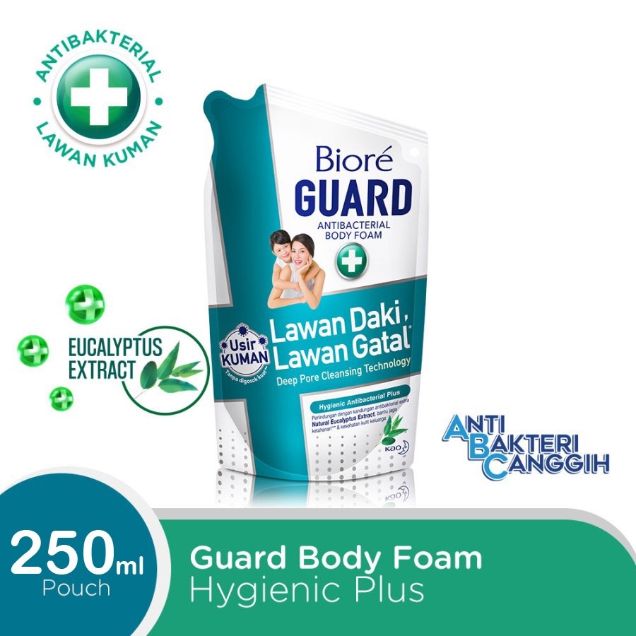 ★ BB ★ Biore Guard Hygienic Antibacterial Plus 250ml - 400mL - Sabun Mandi Cair