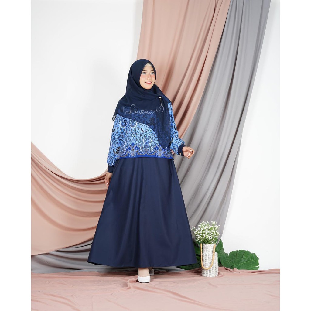 GAMIS DINAS PNS SHAMIRA KORPRI BY LUVENA