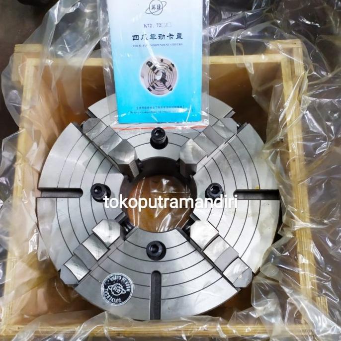 Chuck Bubut 16" 4 Jaw | Claw bubut 4 Jaw | Catok Kepala Bubut 16 Inch