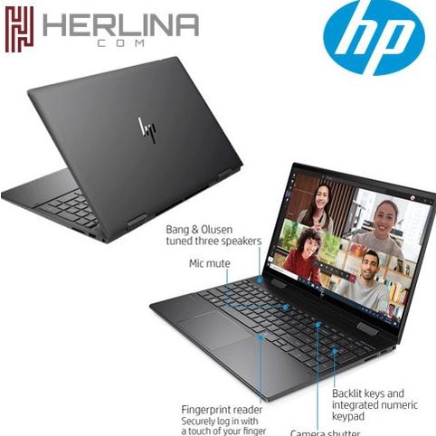 HP Envy X360 15 Touch Ryzen 7 4700 16GB 512ssd vega7 W10 15.6FHD