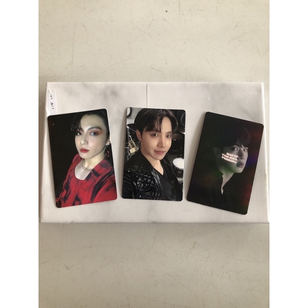 PHOTOCARD (PC) MCB ROUTE JHOPE, CLUE JUNGKOOK, HOLO JIN