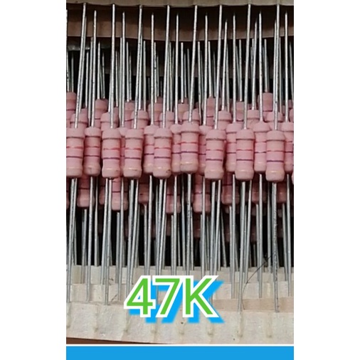 RESISTOR , 470R, 4M7, 1R2 ,47K,..1 WAT,  ORIGINAL JAPAN