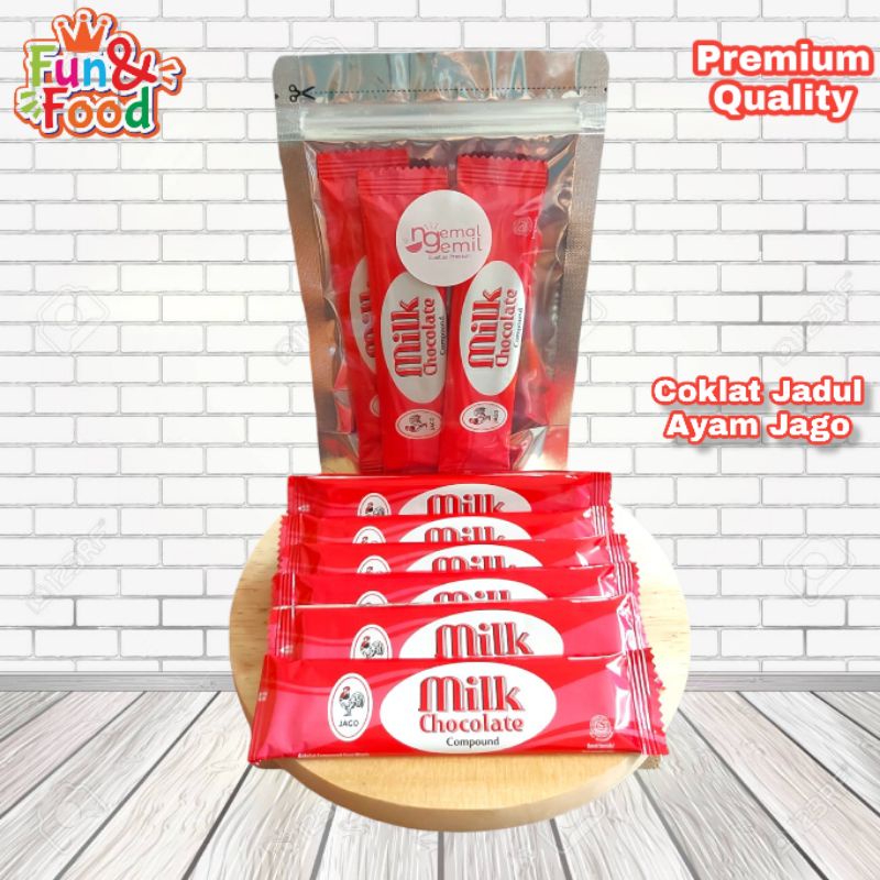 

Coklat Jadul Kualitas Premium Coklat Ayam Jago Milk Chocolate Compund