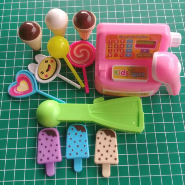 Set Mainan Cash Register / Kasir Mini