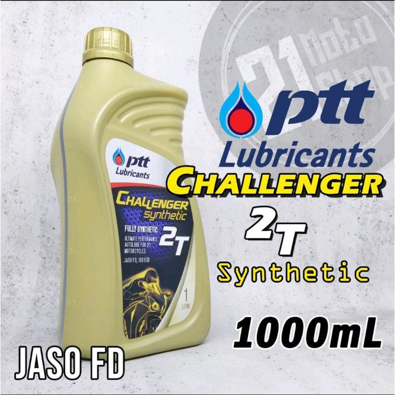 PTT challenger 2T oli samping full synthetic oli 2Tak original