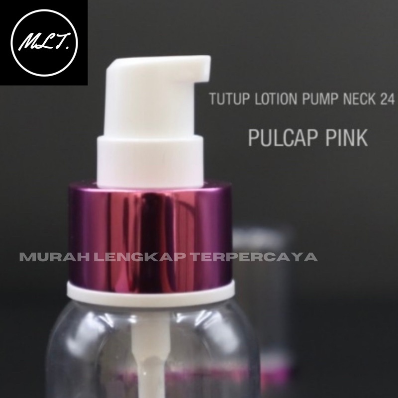 TUTUP PUMP TREATMENT PUMP PINK NECK 24 FULLCAP TREATMENT PUMP ROSE GOLD PINK N24