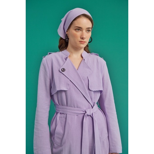 MARILINE CHIARA Set Summer Coat &amp; Wide Leg Pants