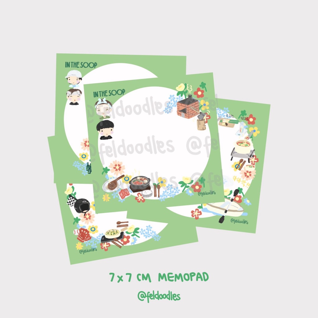 

FELDOODLES SEBONGIE SOOP MEMOPAD