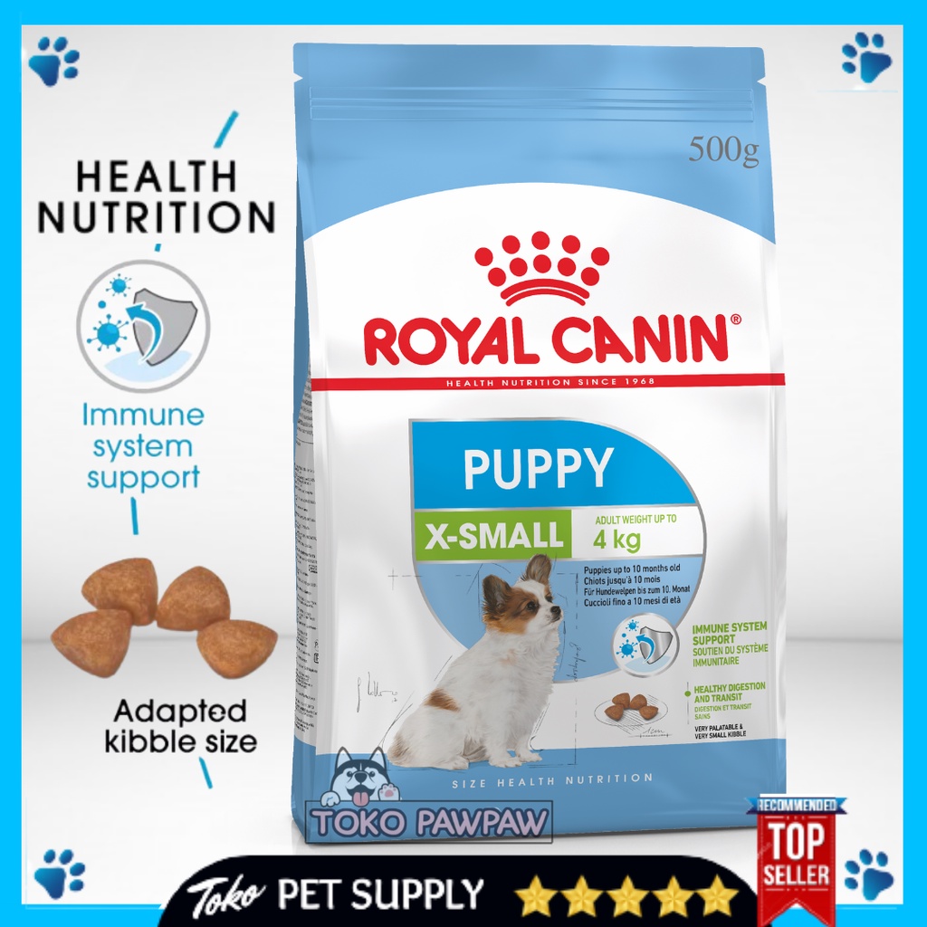 Makanan Anak Anjing Royal Canin Puppy Xsmall 500g 0,5kg Dog Food Puppy Dog Food Puppy Puppy Food Mak
