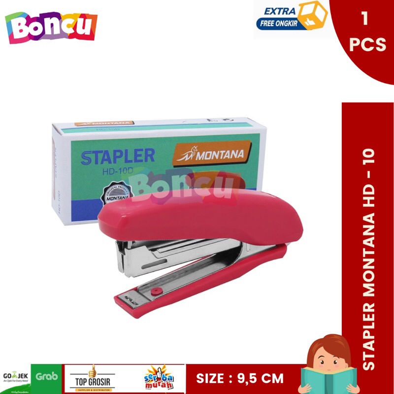 

staples / Stapler / Stepler / Jepretan Montana HD-10 / jepretan / staples murah / penjepit buku / jilid buku / staples montana / stapler murah / staples grosir BEST SELLER