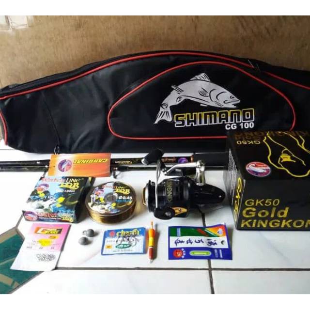 Tas Pancing Golden Fish 100cm Kapasitas 2 Set Joran Grosir Di Lapak Oke Mart Bukalapak