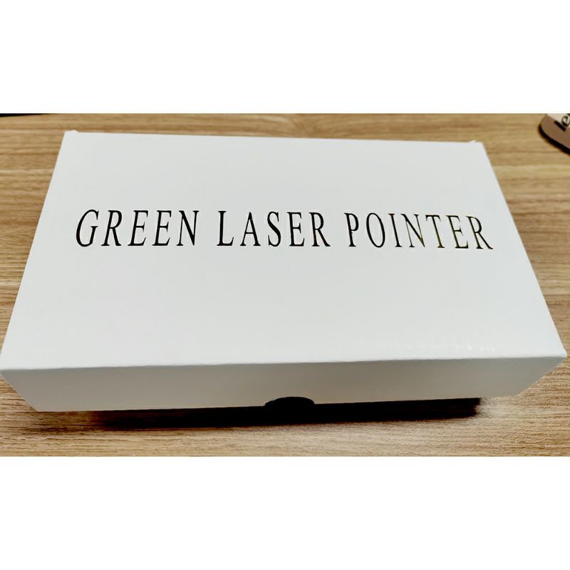 Laser sinar hijau jarak jauh, jauh banget