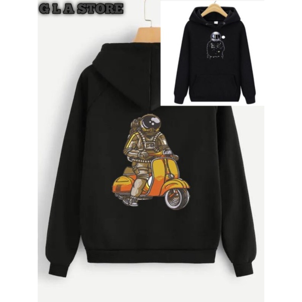 SWEATER HOODIE astronot NASA original distro