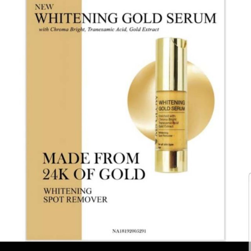 Serum MS glow/MSglow/ MsGlow whitening gold serum/gold serum/ms glow serum