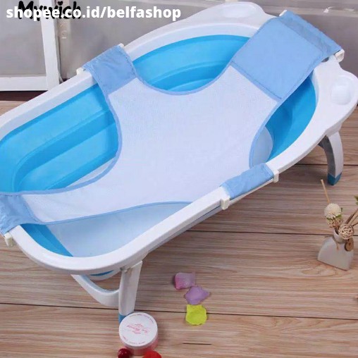 Jaring Mandi Bayi Baru lahir Baby Bath Helper Jala Mandi Anti Patah Jaring Pengaman Bak Mandi Bayi