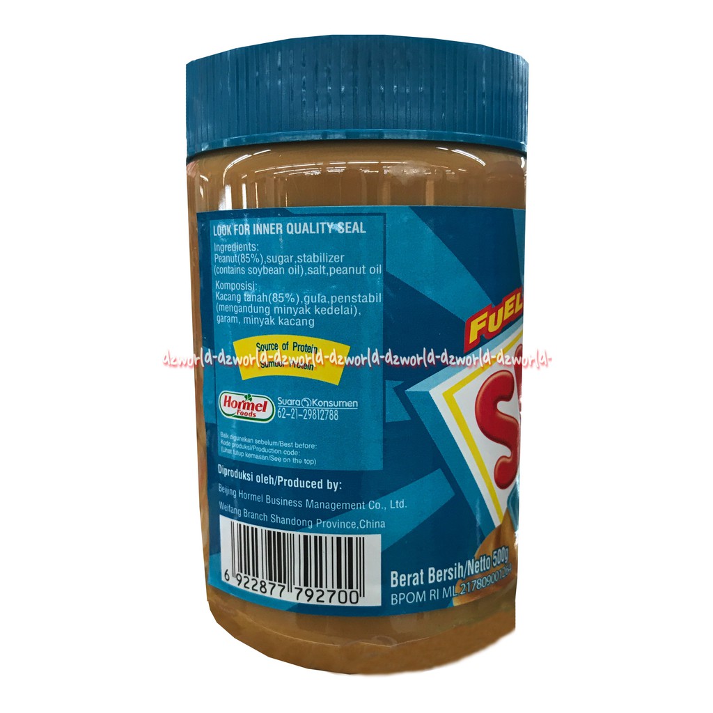 Skippy Creamy Selai Kacang 500gr Peanut Butter Cocok Untuk Roti Kue Skipy Skipi Jar