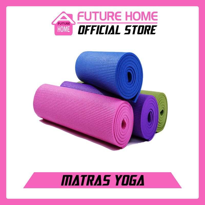 Matras Yoga anti slip Free Tas matras kesehatan yoga matras yoga best quality