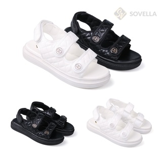 Image of SOVELLA Luffy Sepatu Sandal Kasual Sendal Tali Wanita Import SP2028