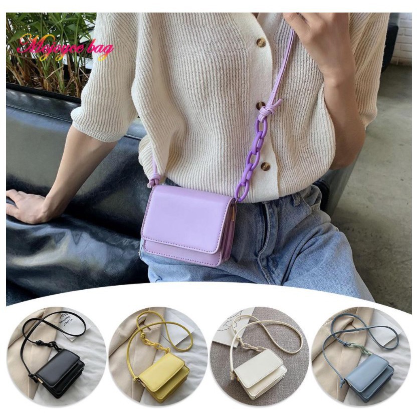 [ 10.10 ] BAJ  - Tas Selempang Wanita Kotak Mini Satchel LEVIRA / VINTAGE BAG / SLINGBAG FASHION KOREA / TF015