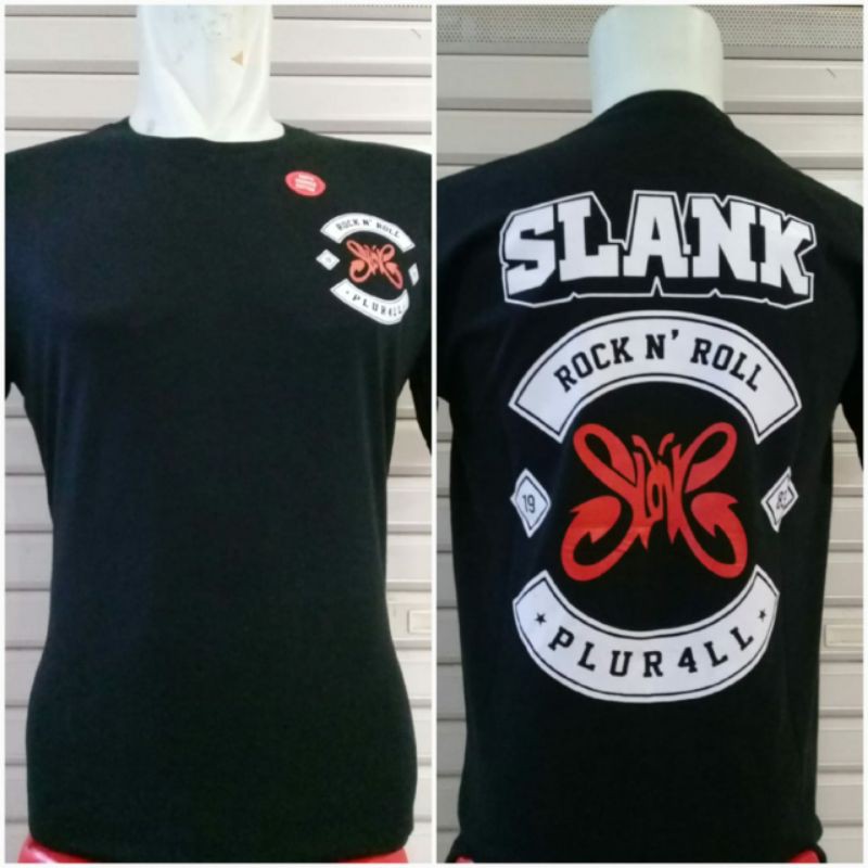 Kaos Distro Slank / Kaos Logo slank / Kaos Slankers / Kaos Slank Kece / Kaos band slank