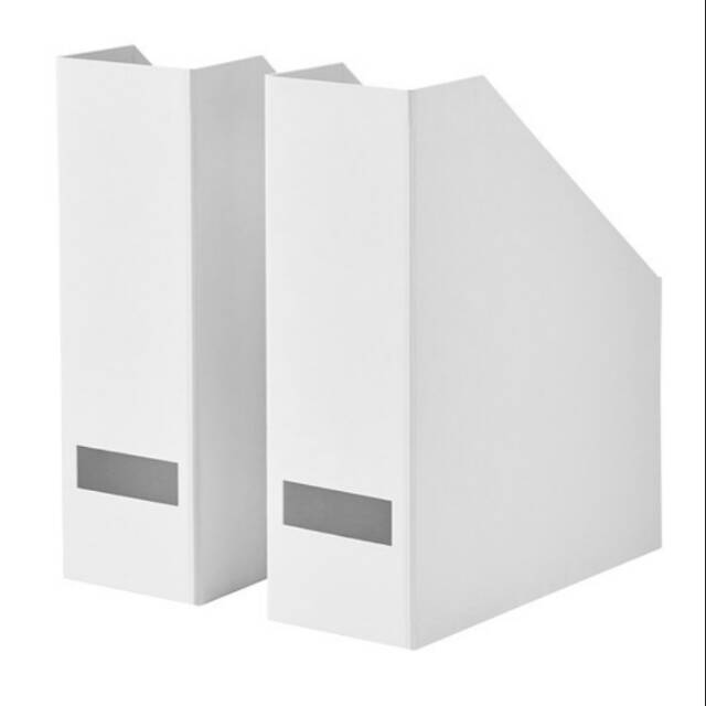 

IKEA TJENA File Majalah Warna Putih - Set Isi 2pcs