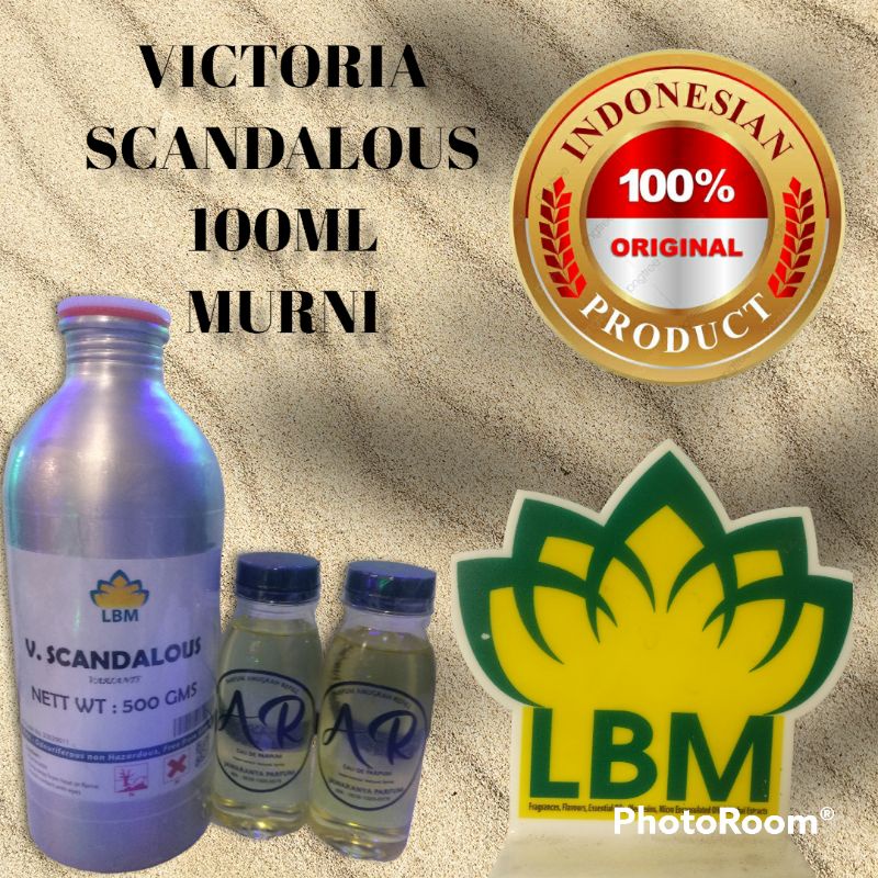 BIBIT PARFUM V.SCANDALOUS 100ML MURNI BY LBM