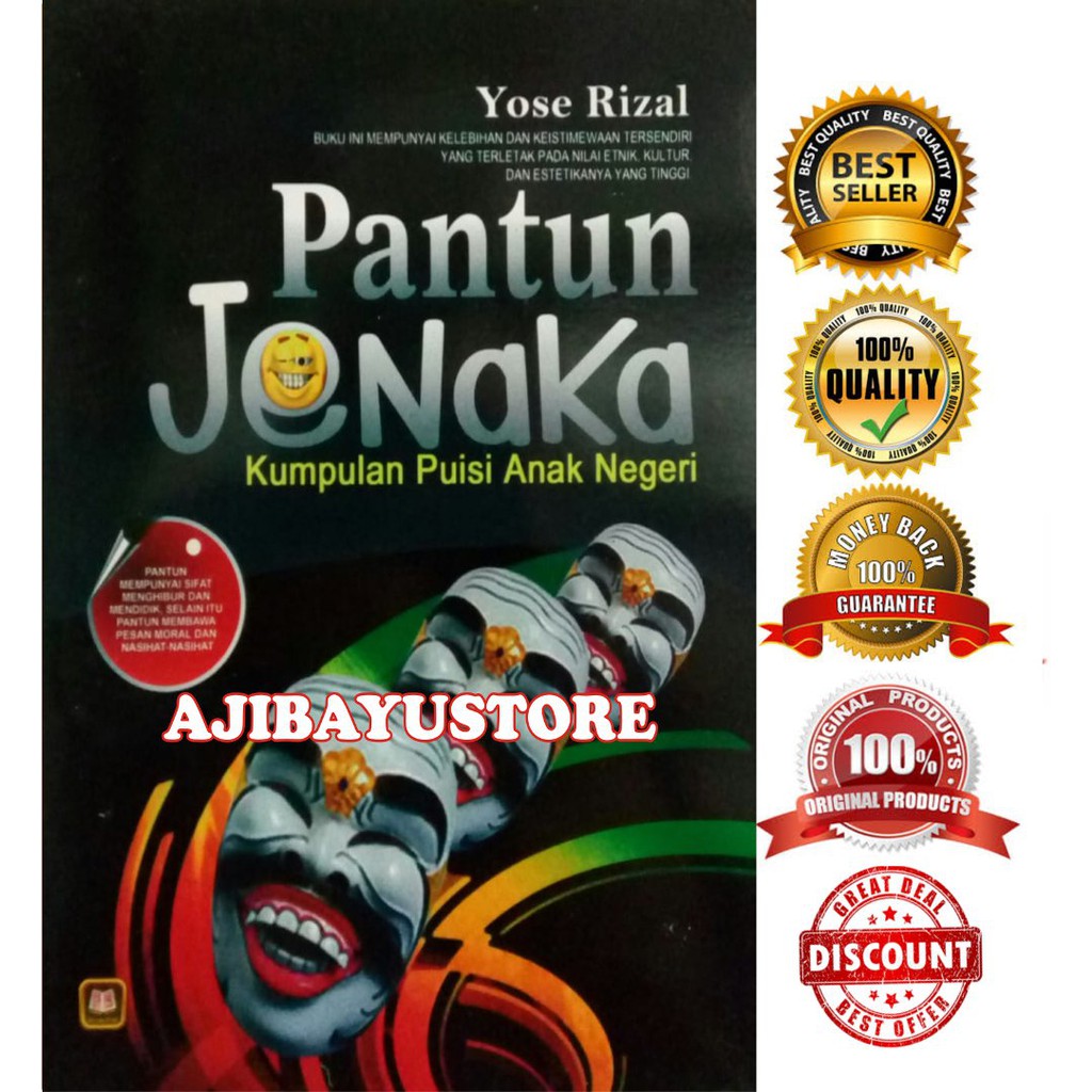Buku Pantun Jenaka Yose Rizal Pustaka Setia Shopee Indonesia