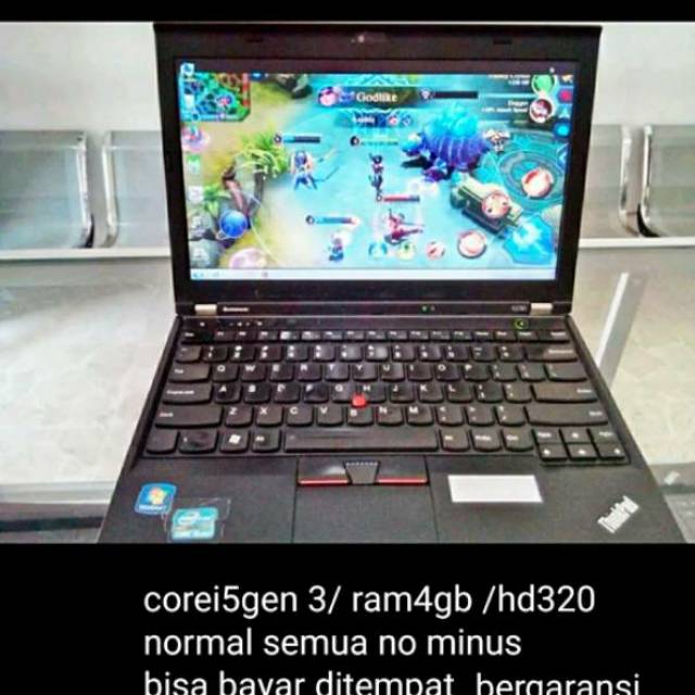 Laptop lenovo thinkpad x230 corei5 gen3