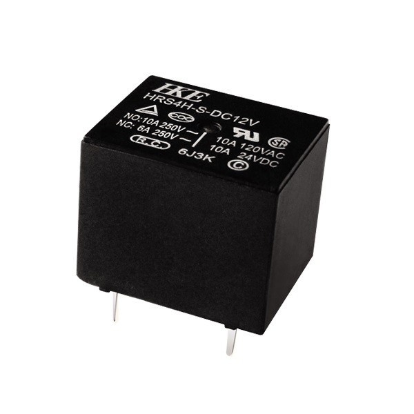 Relays SPDT HKE 12V 10A/250VAC | Relay 12V 10A