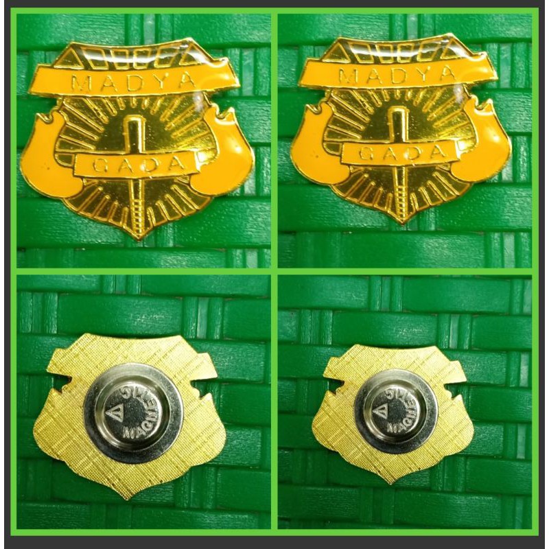 PIN GADA MADYA PIN MADYA MAGNET/GADA PIN SATPAM MAGNET/BROS GADA MADYA MAGNET