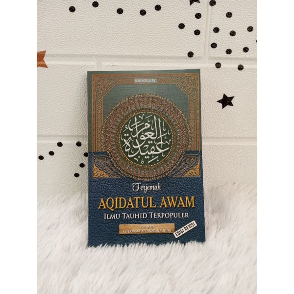 BUKU KITAB TERJEMAH AQIDATUL AWAM LENGKAP UKURAN SAKU