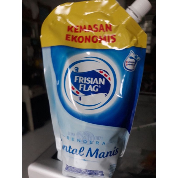 

Frisian Flag kental manis pouch
