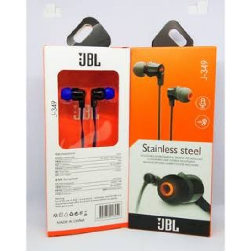 HF HEADSET JBL Premium J-349 Super bass,Earphone JBL