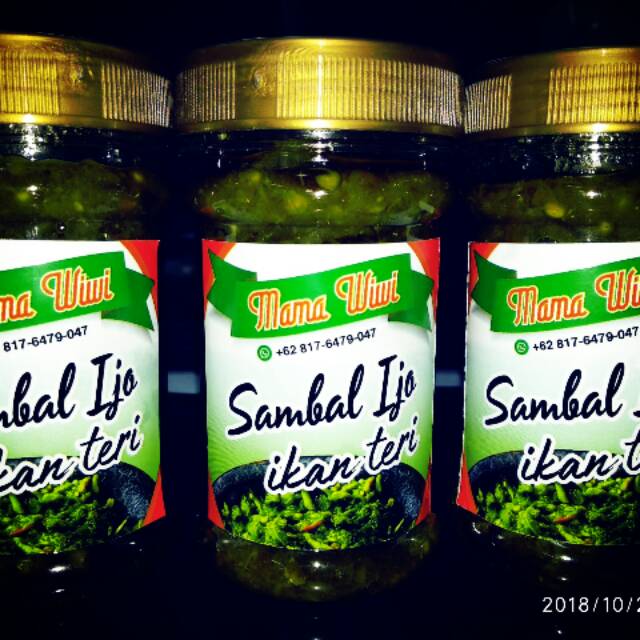 

Sambal Ijo Ikan Teri