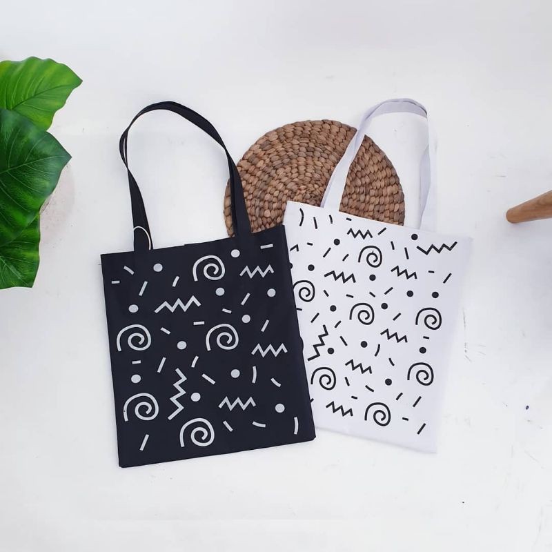 TOTE BAG CANVAS MOTIF / TOTE BAG KPOP