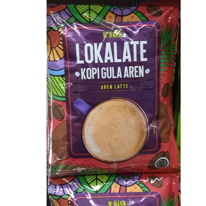 

Lokalate Kopi Gula Aren 1 Renceng Isi 10