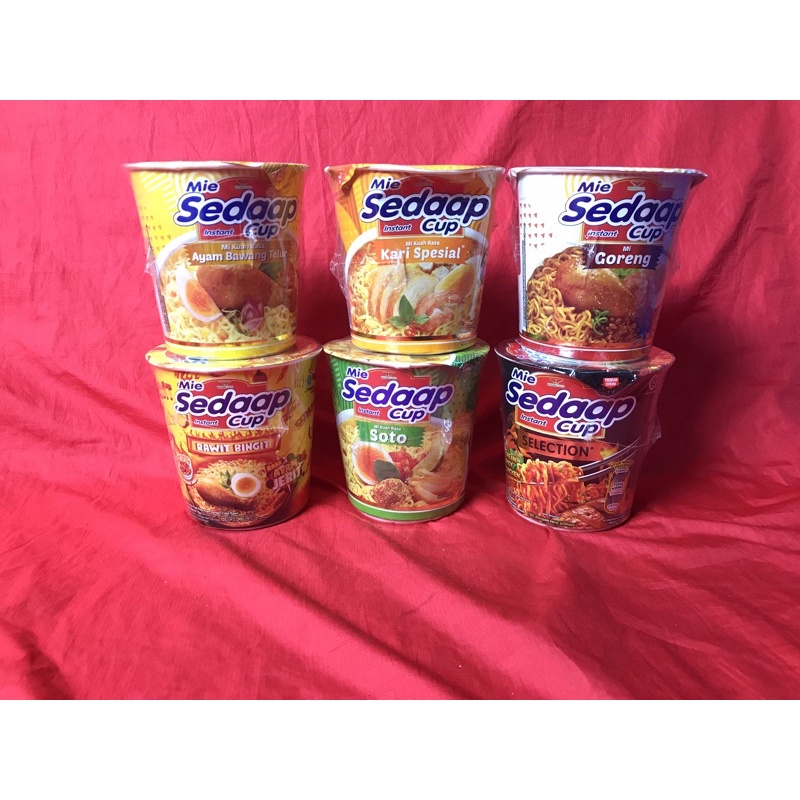 

mie sedap cup