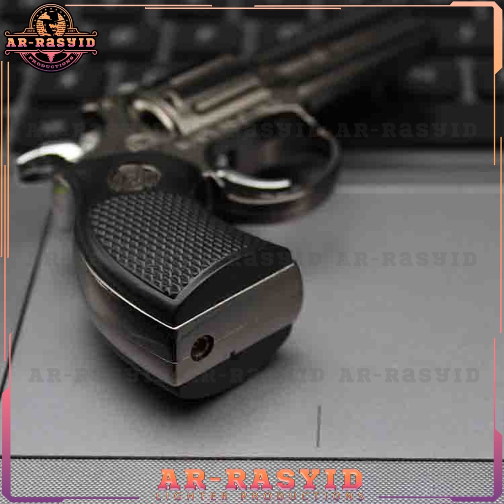 BISA COD Korek Api Bara Gas Pistol Revolver 930 Laser