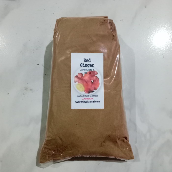 

Bubuk Jahe Merah Murni 250 g Simplisia Bubuk Red Ginger Rhizome Powder